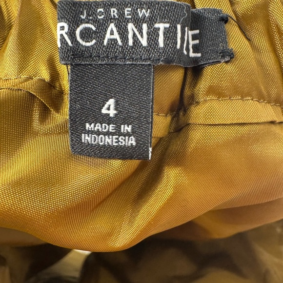 Jcrew Wool Houndstooth Flounce Mini Skirt Size 4 - Picture 4 of 7